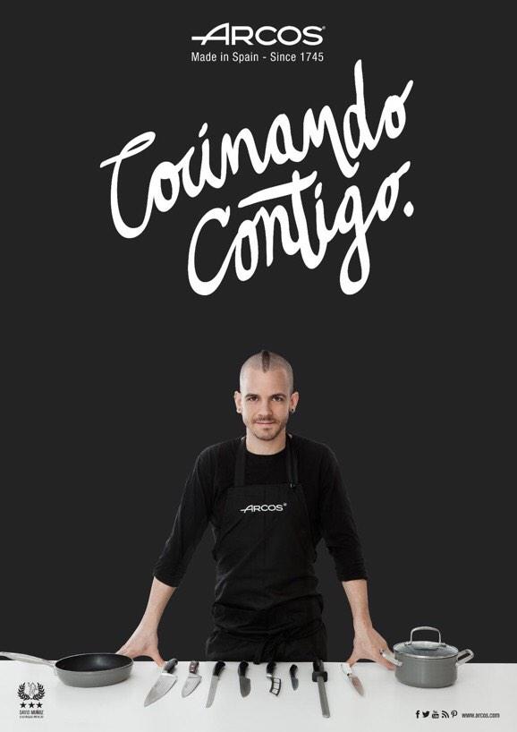 Dabizdiverxo's tweet photo. Apostando por marca España!!! La empresa más antigua de cuchillos de España y de producción 100% nacional!!! @Arcos http://t.co/qaPj9IGnxp
