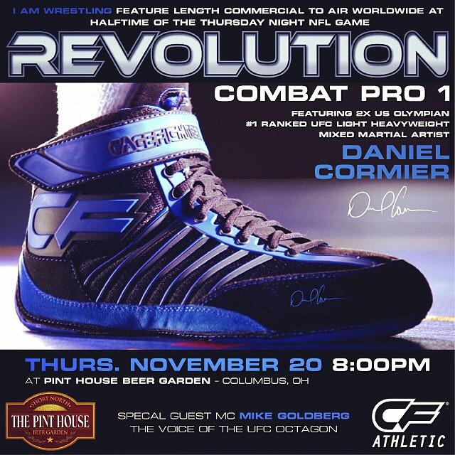 AgonWC's tweet photo. WORLD PREMIERE - I Am Wrestling #TONIGHT #Columbus #OH http://t.co/5NE6vLhylK @dc_mma #Revolution #CombatPro1 http://t.co/VAo20d857W