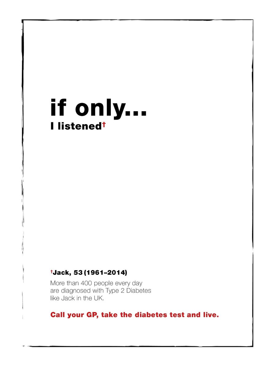 HLMEDICOM's tweet photo. 'Regrets' @OneMinuteBriefs @wellmark_health @adhealthmag #diabetes #health #advertising http://t.co/BgnuhHWQjP