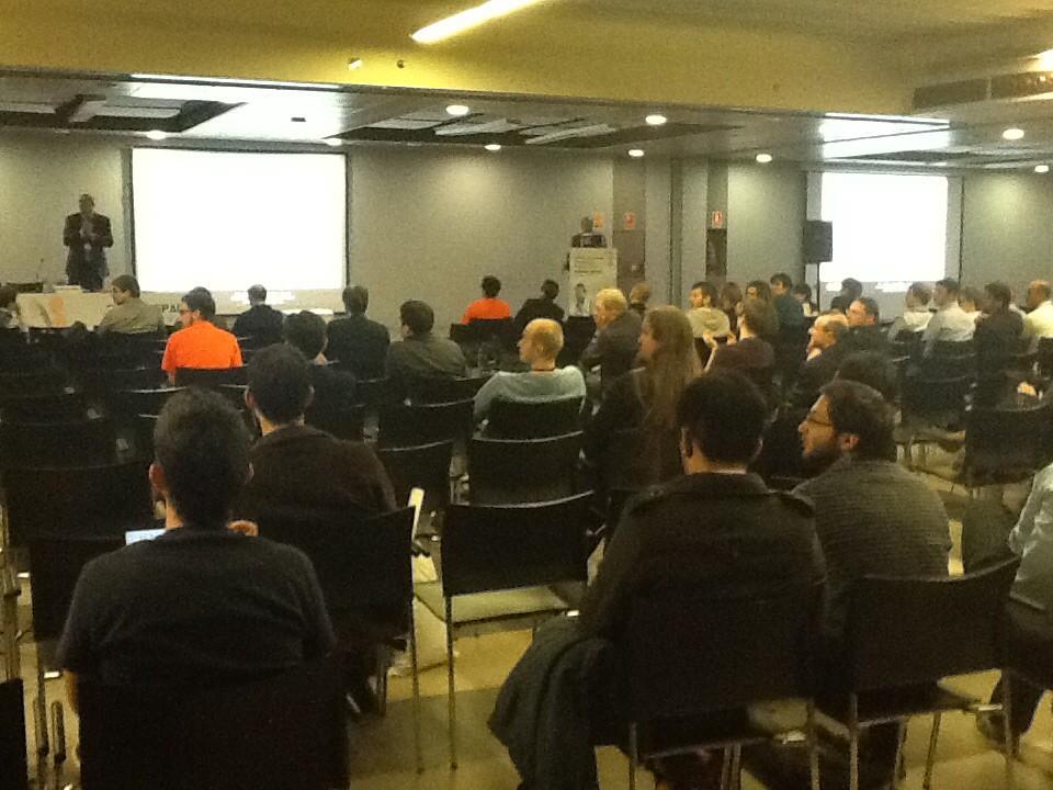 FIARobotics's tweet photo. At the closing ceremony of #humanoids2014 http://t.co/88LONH2wyG