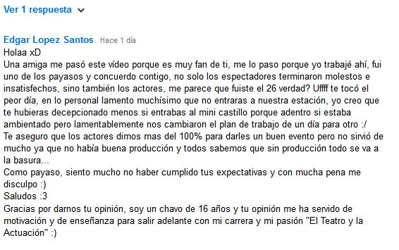 cruxplja's tweet photo. Comparto reseña de un actor de "explorando el miedo" http://t.co/qy8RBjR8VQ