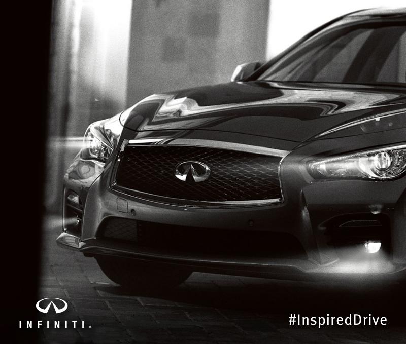 INFINITICanada's tweet photo. Your Infiniti Intelligence Agent awakens the vehicle's prowess. You feel the exhilaration. #InspiredDrive ends Fri http://t.co/NIy7rHjcIe