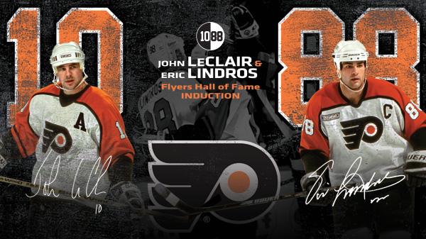 Flyers to induct Lindros, LeClair, Desjardins to their Hall of Fame