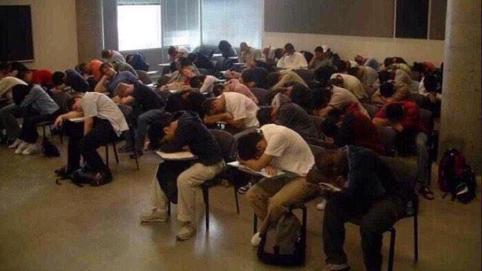 Starting_Pack's tweet photo. The "we have a substitute teacher" Starter Pack http://t.co/Vh4becFZ1Y
