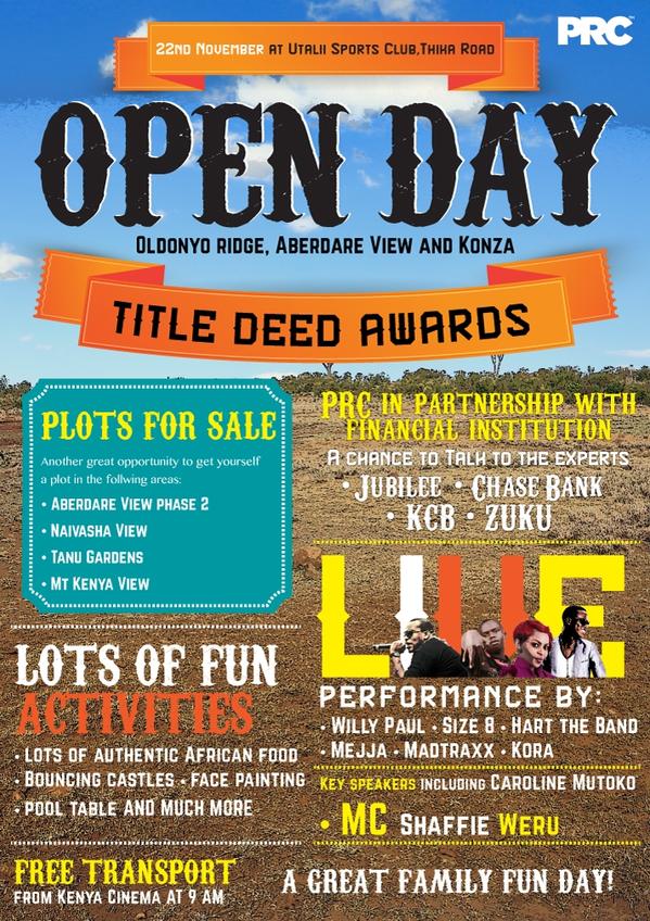C_NyaKundiH's tweet photo. Big event going down this Saturday #PRCOpenDay Dont miss out #MyLandMyChoice http://t.co/Nr8AmflOOa