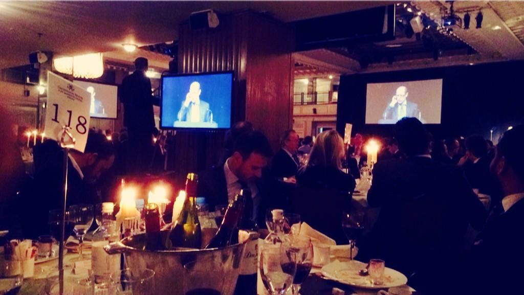 benvinten's tweet photo. We can hear you at the back @bbcnickrobinson no need to call #118 @TheWPA #annuallunch2014 "we are in fact live" http://t.co/4qEA5dI127
