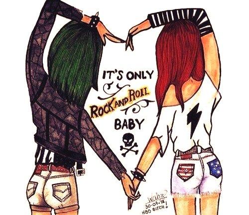 TrueToMyself100's tweet photo. When best friends are both in love with rock music 👌👍 #rock #bff http://t.co/UowTA0lTIc