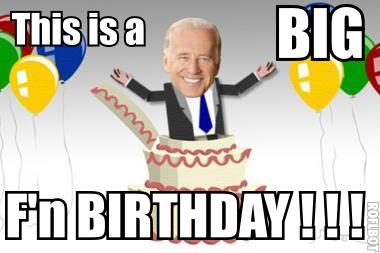 Happy Birthday Mr. Vice President - A Meme Celebration! 