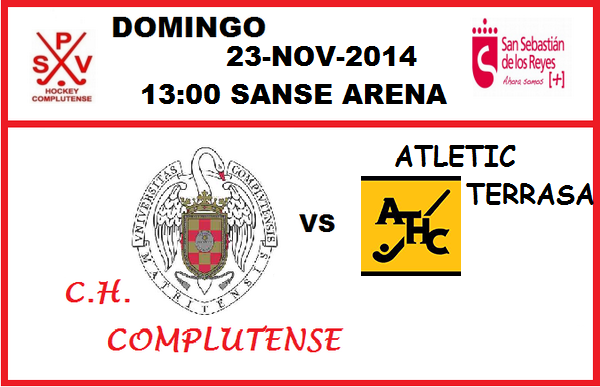 VOLVEMOS A JUGAR EN #SANSE. Semana MUY IMPORTANTE y de mucho trabajo, jugamos contra el <a href="/AtleticTerrassa/">Atlètic Terrassa Hockey Club</a> #esaComplu