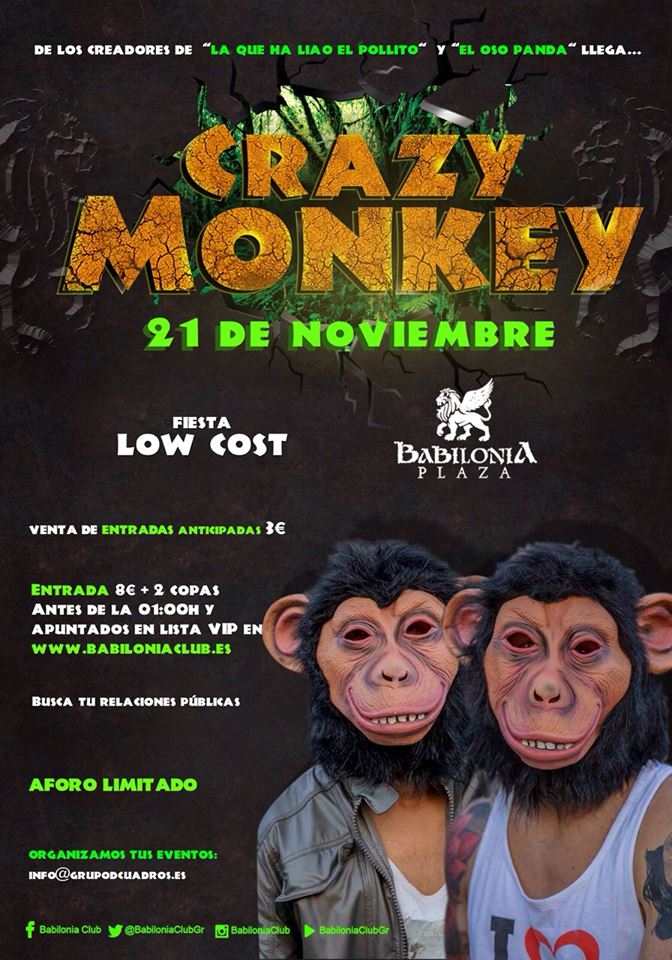 mwsteba's tweet photo. Este viernes en @BabiloniaClubGr  tenemos una gran fiesta👏 no faltéis http://t.co/2055pzli8L