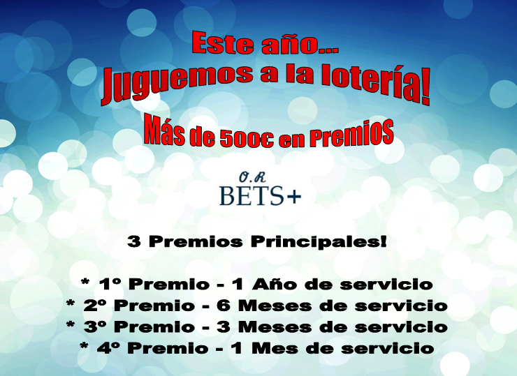 ORamosBets's tweet image. Sorteo de Navidad ORBets+

Este año..¡Nos Toca la lotería!

Retwitt + Form para participar!

goo.gl/forms/9ZxUG1UV…