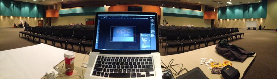 bhyland's tweet photo. My view today. #creativeintensive #epickids #kidsmin @kelvinco @joeyalcala @hdavidgarcia @the_oaks http://t.co/zVfiwYWDZ0
