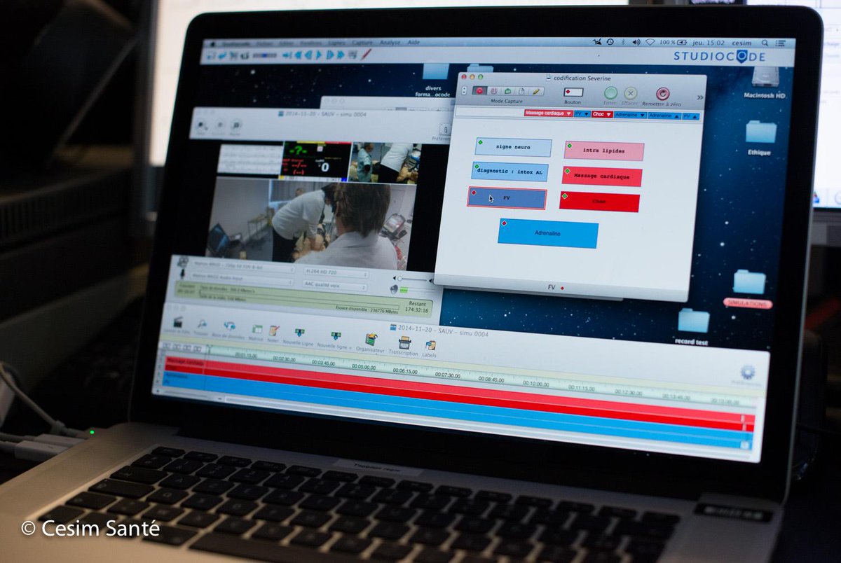 CesimSante's tweet image. Utilisation de #studiocode lors d&apos;un arrêt cardiaque  @StudioCode