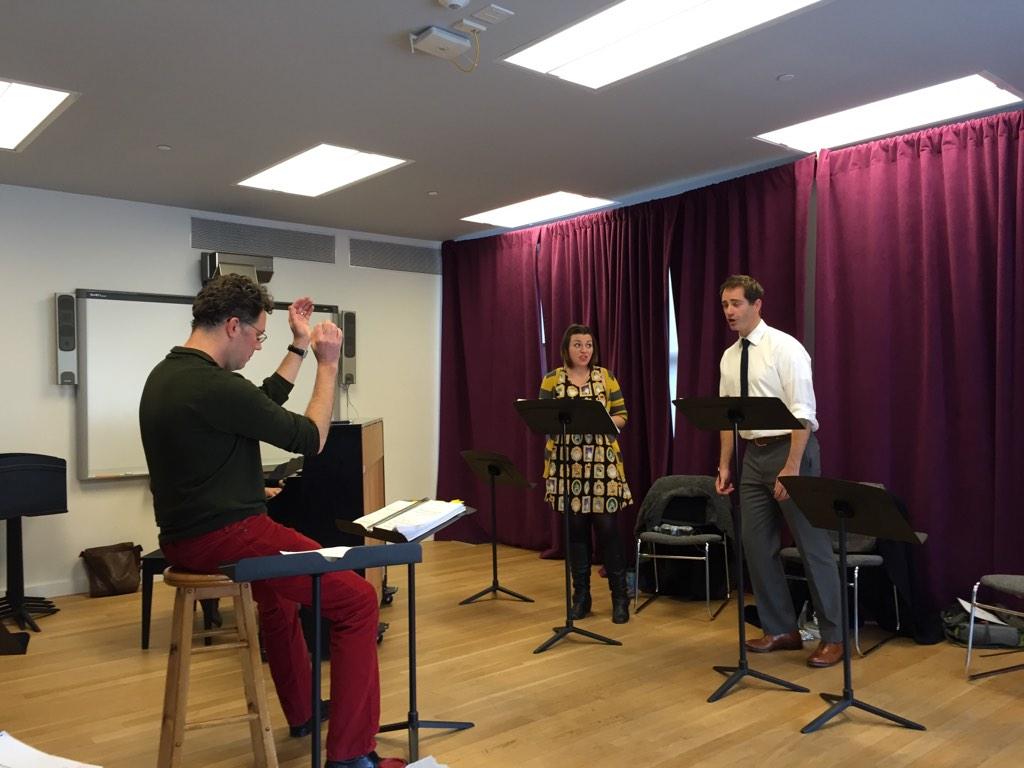 Rosemary and Jack getting into the swing of things! #JFKopera