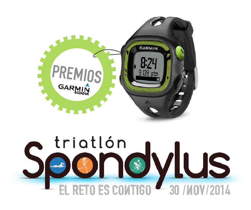 Si participas en el <a href="/TriSpondylus/">Triatlón Spondylus</a> podrás ganarte un #Forerunner15 y otros equipos #GarminEC