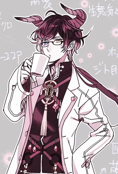 #フォロワーさんの好きな要素集めてキャラを作る リプありがとうございました!2キャラじゃ収まらなかったので後日3人目描きます～恐らくムキムキめなおじさん 