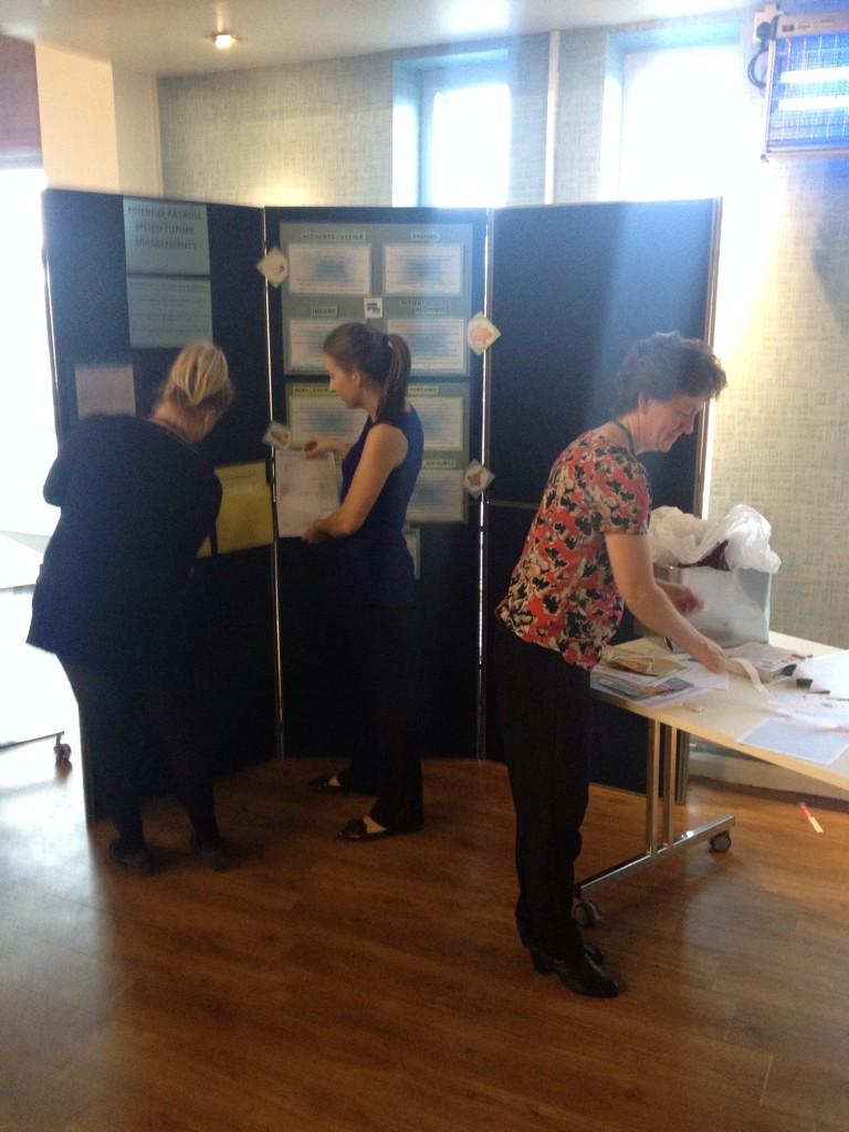 financeCRH's tweet photo. Final preparations taking place @CoS14CRH http://t.co/irUG6AoxWM