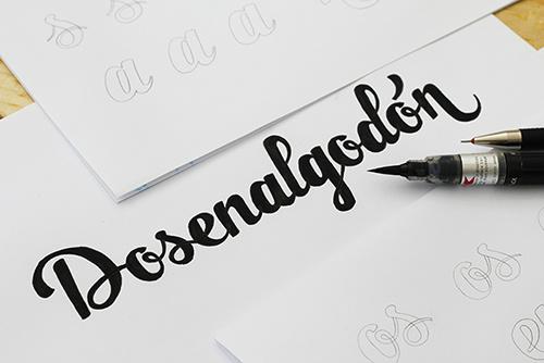 Lettering per a Dosenalgodón, video artistes de noces amb un toc molt especial!
dosenalgodon.com