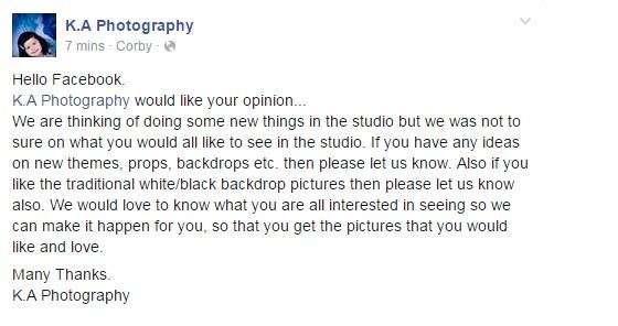 KAphotography01's tweet photo. #facebook #opinion #newstuff #help http://t.co/wFFO1KFm3y