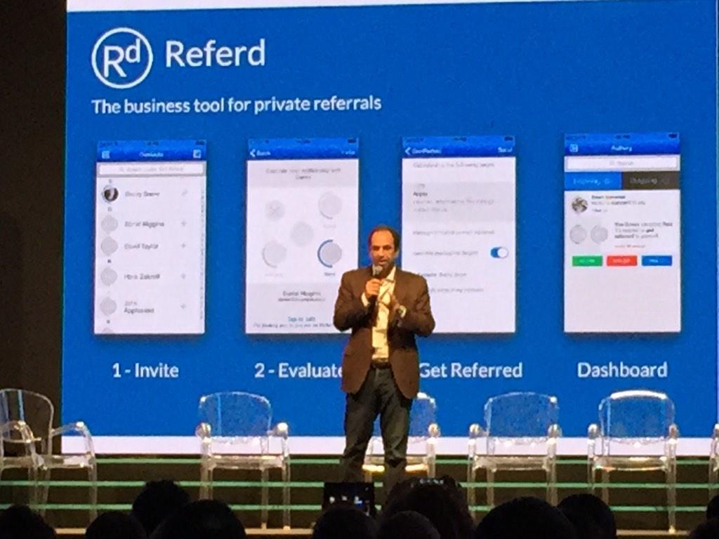 cnikolaou_com's tweet photo. RT @guydaher: @BadihSaikali great pitch for Referd #Accelerate2014 http://t.co/6z1cTegxYI
