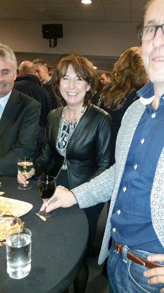 Lekkere rode en witte wijn uit Grashoek op LLTB symposium .