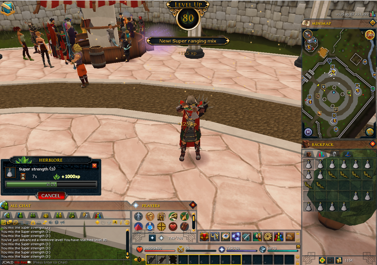 TheClulessGamer's tweet photo. Herblore Training...for if you want to flush you money down the toilet.. #1to99 #clueless #guidescoming #runescape3 http://t.co/6Ouqps2r8c