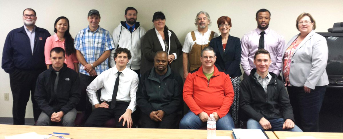 CloverParkTech's tweet photo. The first cohort of CPTC's Bachelor of Applied Science in Manufacturing Operations. #CPTCyourself http://t.co/BX1sS8Icaa