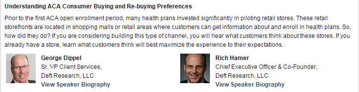 DeftResearch's tweet image. Understanding ACA Consumer Buying and Re-buying Preferences. #RetailStores @AHIPEducation #OpsTech #Consumer