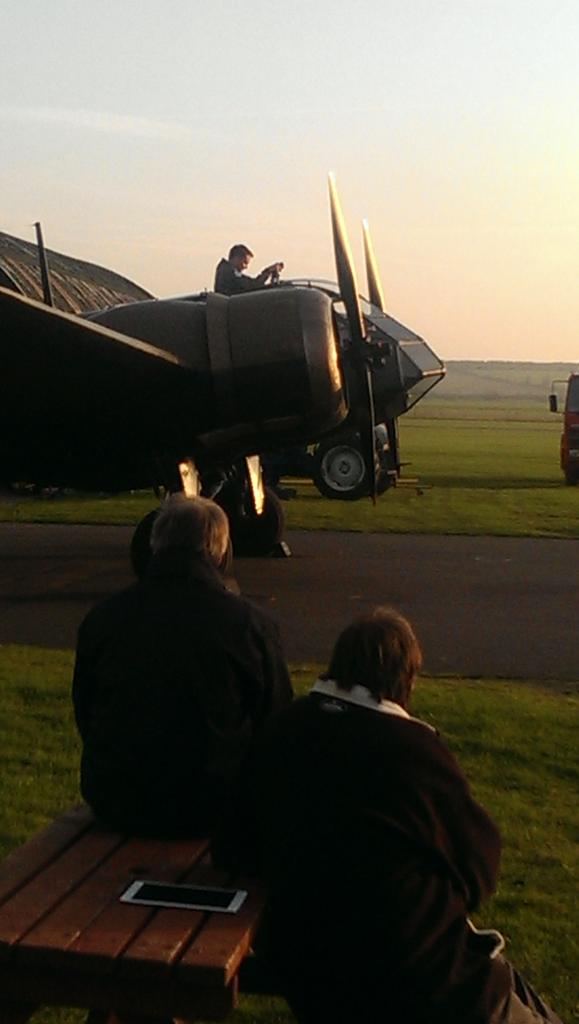 Finally, she took to the skies this afternoon. An amazing sight and fantastic achievement for all concerned.