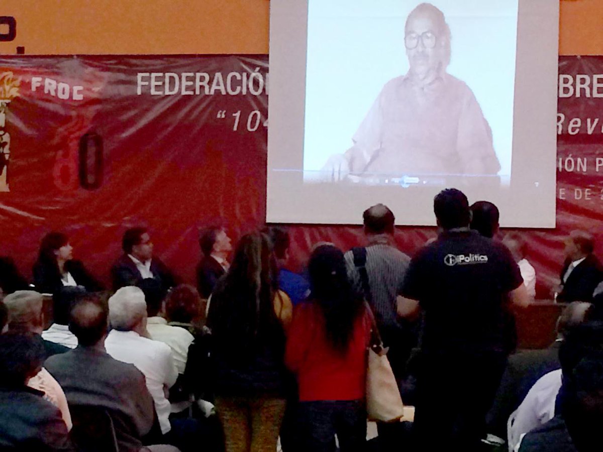 FederacionAJB's tweet photo. En el Aniversario de la Revolución Mexicana de la FROC CROC en la @CTM_MX @AlbertoJuarezB @Rene_Froc http://t.co/GLXazcgpmC
