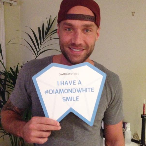 The very lovely <a href="/CalumBest/">Calum Best Official</a> with his <a href="/Diamondwhites1/">Diamond Whites®</a> smile by me #teethwhitening #london 💎