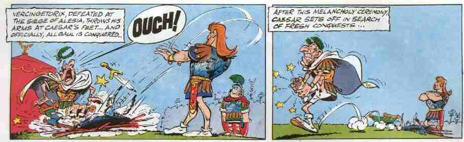 Vercingetorix00's tweet photo. Fine, I surrender Caesar. Here's my arms and armor ya jerk. I'll be your prisoner in your stupid Triumph... #ANCS350 http://t.co/SvJZDiFosR