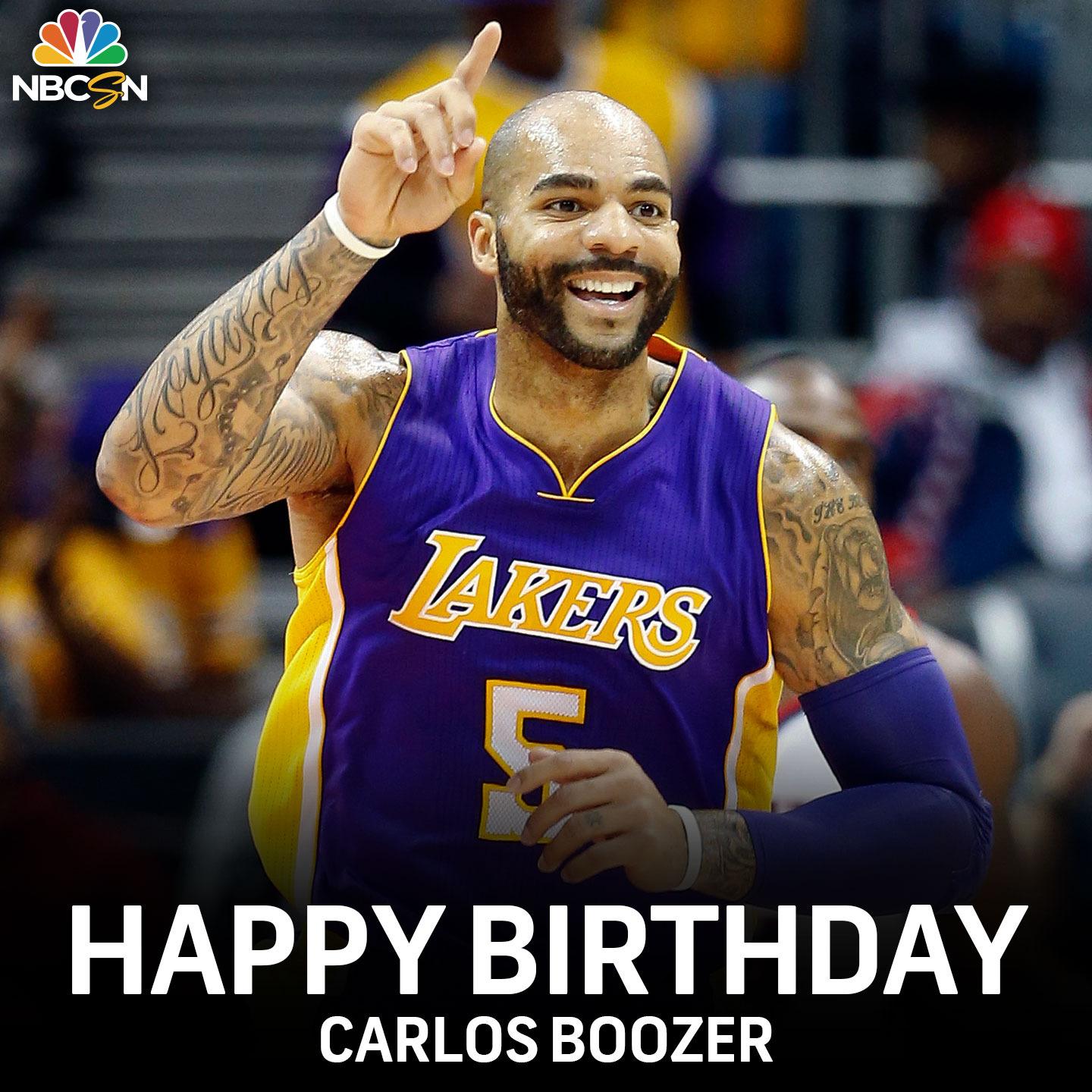 Happy Birthday Carlos Boozer! 