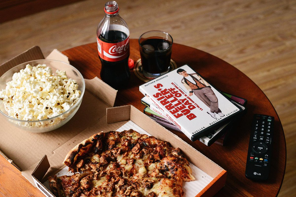 antonandjames's tweet photo. Proud hooky supporters since 2007 (FYI, our BBQ Chicken Pizza pairs nicely with Bueller). http://t.co/ExRR4a66lN