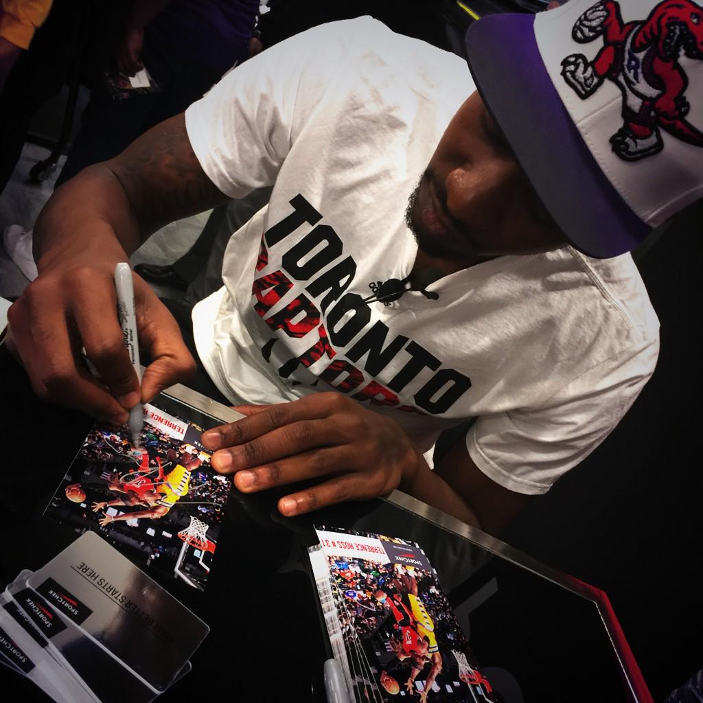 Coming off a big win, <a href="/T_DotFlight31/">Terrence Ross</a> gives young ballers tips to excel on the court. #MyNorth #WeTheNorth #RTZ