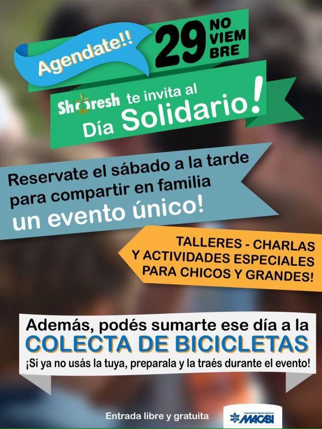 shoresh9's tweet photo. Hola @sifundacion y @lozano_manuel ! Ya vieron todos los que participamos del #diasolidario?? No se lo pierdan! http://t.co/mA8WMtaunI