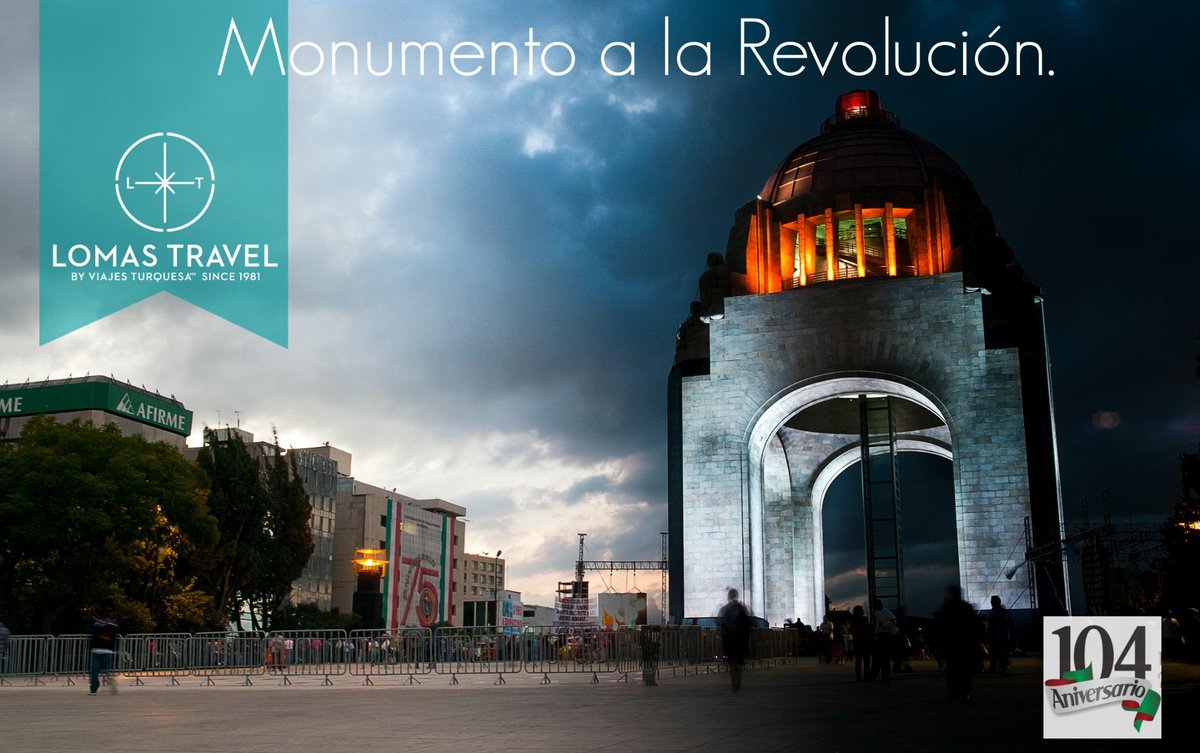 Hoy celebramos el orgullo de ser Mexicano... el 104 aniversario de la Revolución Mexicana.