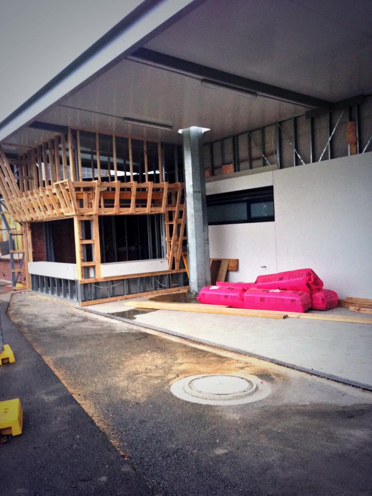 Hopefully the kiosk will be ready by next footy season!