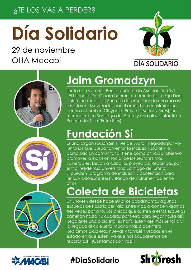 shoresh9's tweet photo. Hola @Danieducerezo y @LinksSolidarios ! Ya vieron todos los que participamos del #diasolidario?? No se lo pierdan! http://t.co/dhdBRPFqHR
