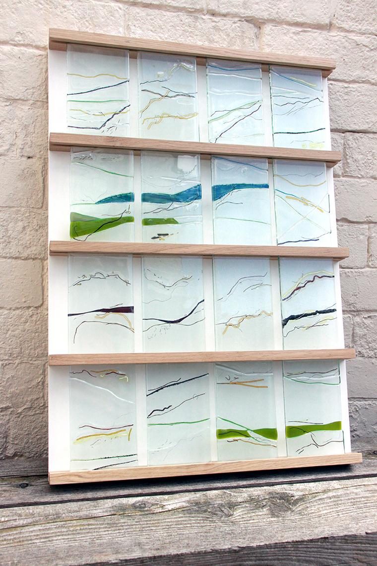 rachelwelford's tweet image. As seen on TV! The making of this fused-glass panel was filmed for ITV's 60MM, broadcast today itv.com/60minutemakeov…