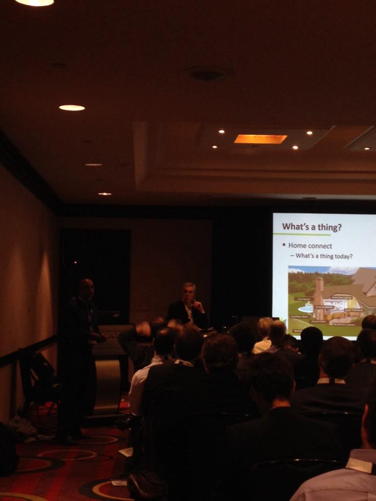 CPLUS_TO's tweet photo. #InternetOfThings talk continues with #MarkWright @aylanetworks at #HomeConnect2014 http://t.co/IgQJCV7GuZ