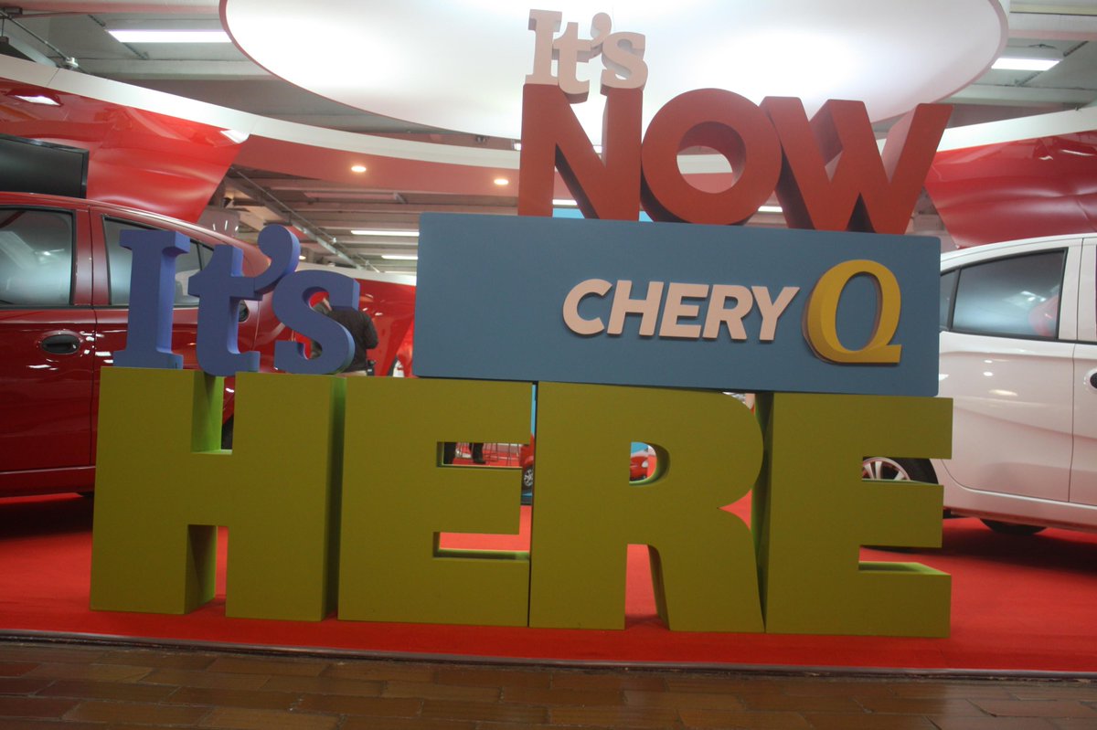 CheryColombia's tweet photo. ¡Ven y visita nuestro stand en el #SalónDeAutomóvil y conoce nuestro nuevo #CheryQ! #ItsHereItsNow http://t.co/dnRJA4KN9X