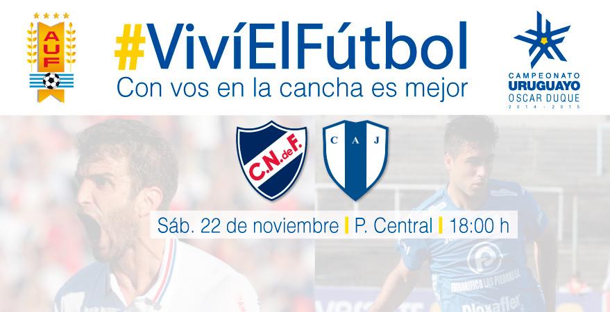AUFOficial's tweet photo. #VivíElFútbol | Dale RT a #Nacional - #Juventud y participá por 2 entradas para verlo. Mañana publicaremos el ganador http://t.co/oyAfTmowbF
