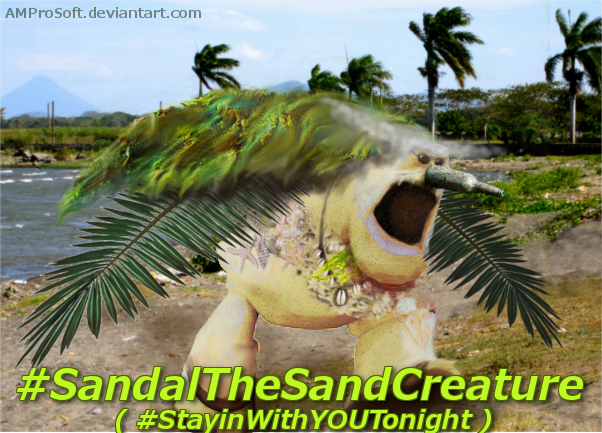 LiveLoopers's tweet photo. Hey @LaGuardiaCross #LiveLoopers got your #SandalTheSandCreature right here.  #StayingWithYOUTonight! http://t.co/GaMQQiQoOl