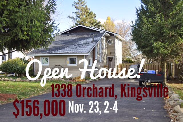 PENPROPS's tweet image. #starterhome #openhouse Nov. 23, 2-4, 1338 Orchard, Kingsville. 3 bdrms, 1 bath, adorable! #essexcountyrealestate