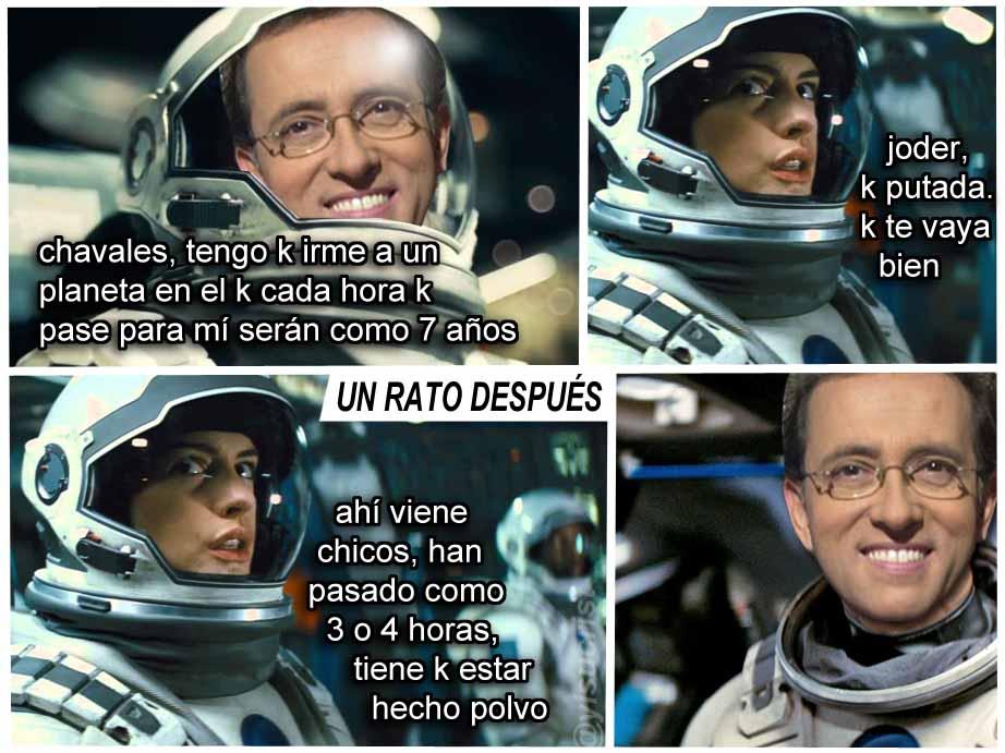 yisucrist's tweet photo. vaya peliculón Interstellar http://t.co/BoNUpkLNKl