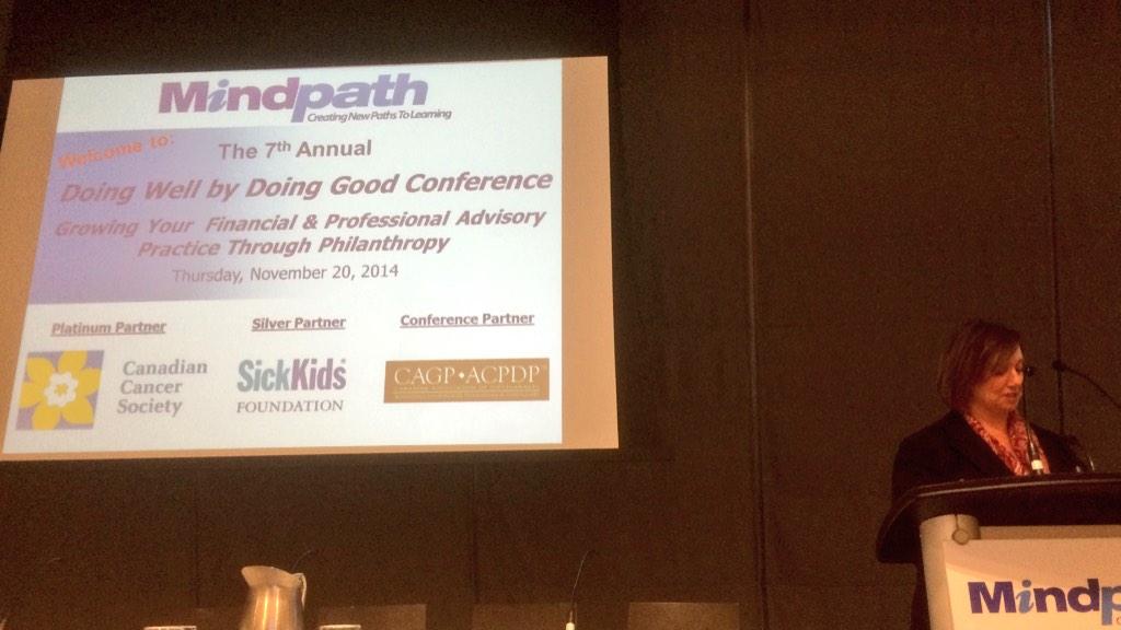 UinvitedU's tweet photo. We are so lucky to have @RuthInOttawa leading @CAGP_ACPDP ! Thank you for sponsoring #DWDG14 and hosting the day! http://t.co/ZfvsvdoIh6