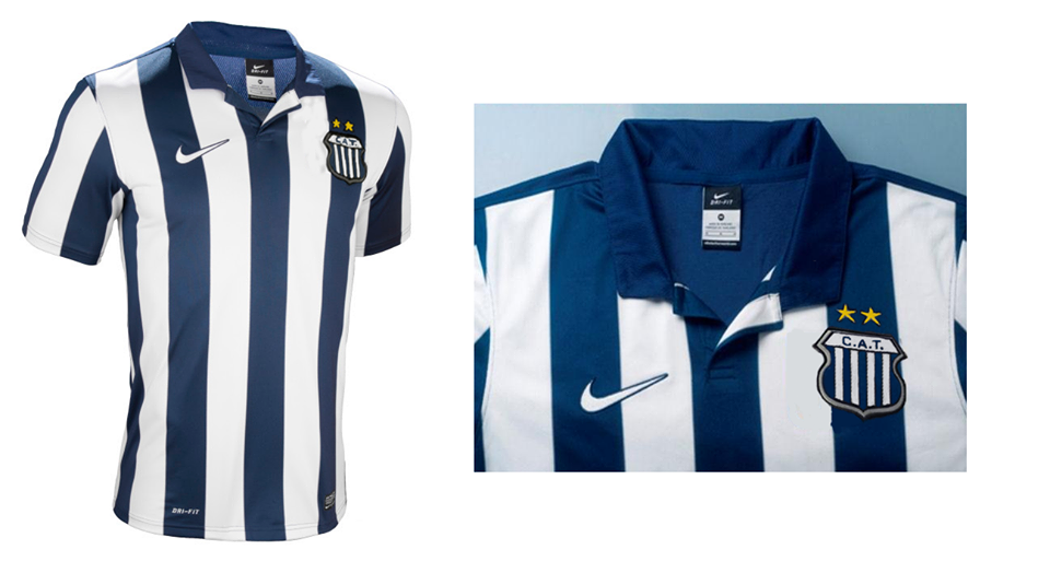 David Scavuzzo on Twitter: "Siguen apareciendo imagenes de camiseta de # Talleres con el logo de #Nike. Hasta modelos hechos por hinchas http://t.co/IT60gCw3QM" / Twitter