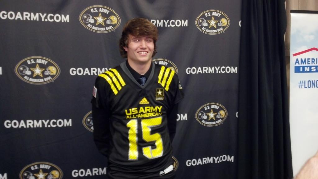 Lee's Summit QB Drew Lock receives Army AllAmerican honor fox4kc