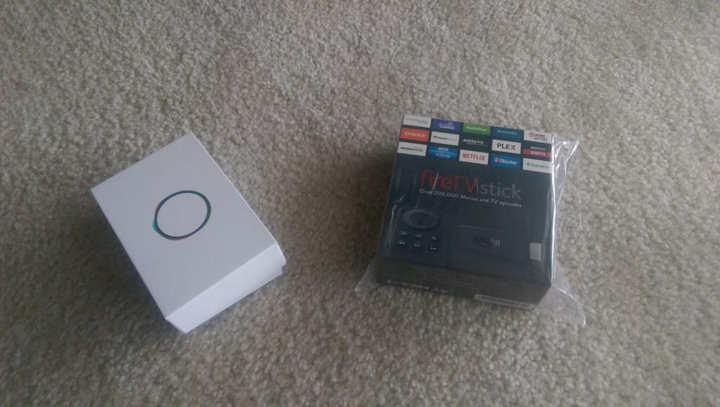 Tobinnm's tweet photo. Love getting new electronics in the mail. Can't wait to try the @coin beta and #FireTVStick! http://t.co/ZYYgKSo3g1